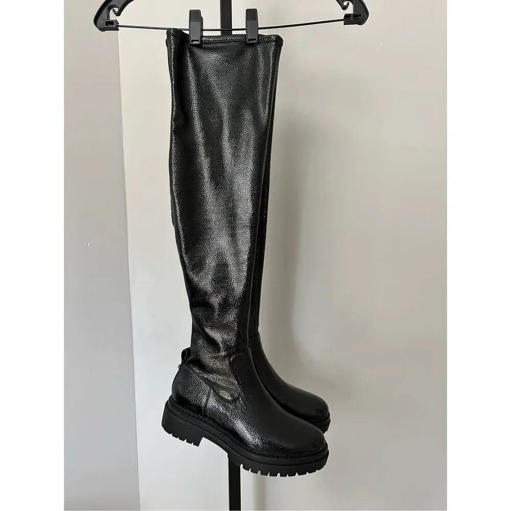 NEW MICHAEL KORS CYRUS OVER-THE-KNEE BOOT SIZE 7 $348